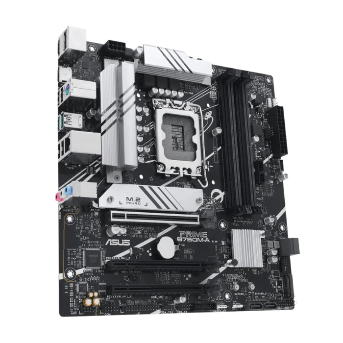 เมนบอร์ด Asus PRIME B760M - A DDR5 LGA1700 Micro ATX - SpeedCom