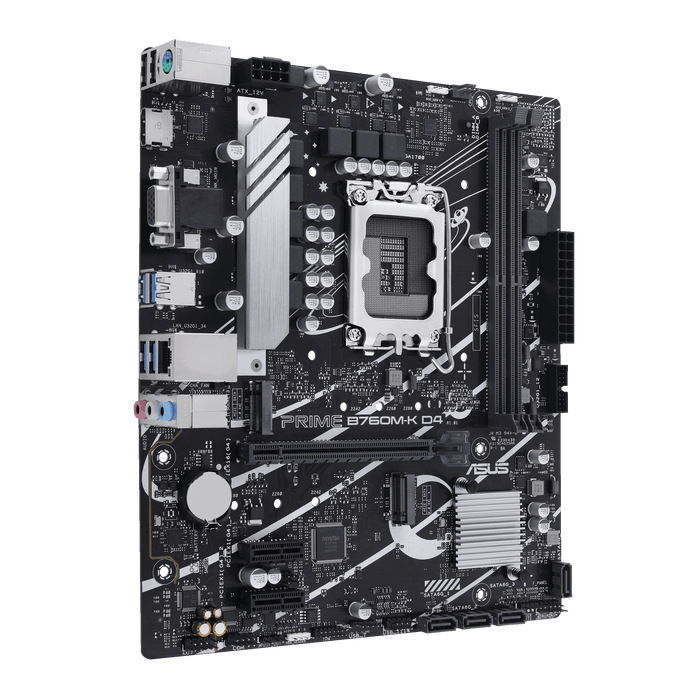 เมนบอร์ด Asus PRIME B760M-K DDR4 LGA1700 Micro ATX - SpeedCom