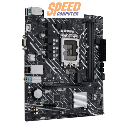 เมนบอร์ด Asus PRIME H610M - K DDR4 LGA1700 Micro ATX - SpeedCom