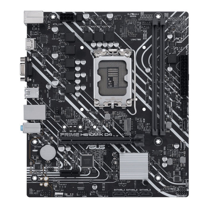 เมนบอร์ด Asus PRIME H610M-K DDR4 LGA1700 Micro ATX - SpeedCom