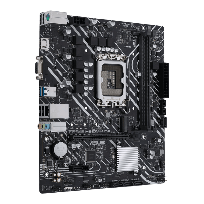 เมนบอร์ด Asus PRIME H610M-K DDR4 LGA1700 Micro ATX - SpeedCom