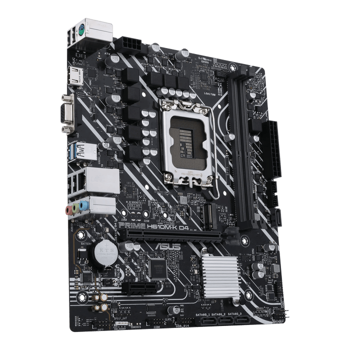 เมนบอร์ด Asus PRIME H610M-K DDR4 LGA1700 Micro ATX - SpeedCom