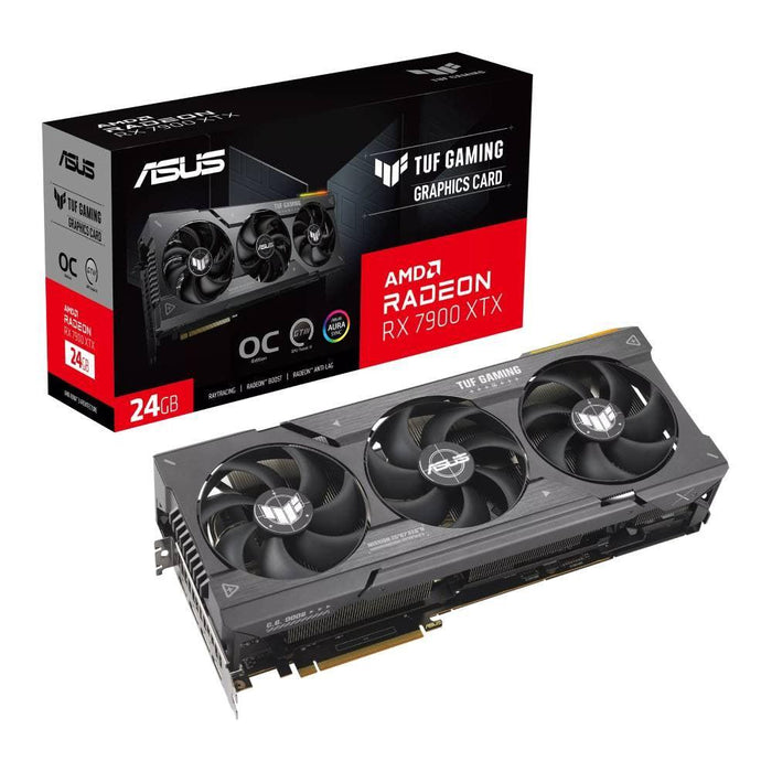 การ์ดจอ Asus Radeon RX 7900 XTX OC Edition 24GB GDDR6 สีดำ - SpeedCom