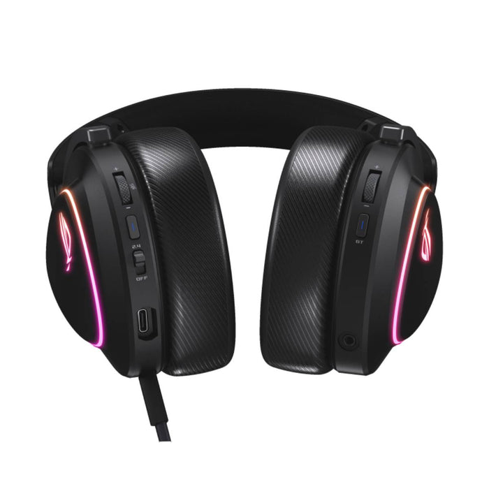 หูฟังไร้สาย Asus ROG Delta II Wireless headset สีดำ - SpeedCom