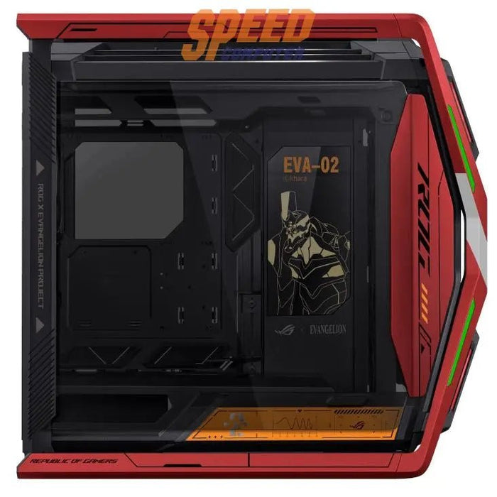 เคส Asus ROG Hyperion GR701 EVA Edition 02 Full Tower E - ATX สีแดง Edition - SpeedCom