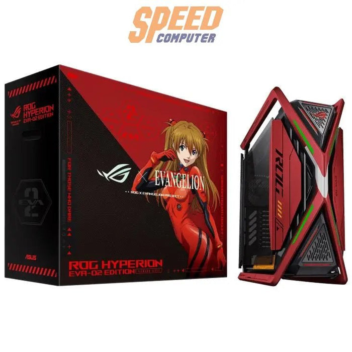 เคส Asus ROG Hyperion GR701 EVA Edition 02 Full Tower E - ATX สีแดง Edition - SpeedCom