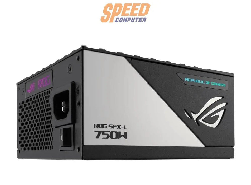 อุปกรณ์จ่ายไฟ Asus ROG LOKI 750P 750W 80 PLUS PLATINUM SFX - L GAMING ARGB ASUS - ROG - LOKI - 750P สีดำ - SpeedCom