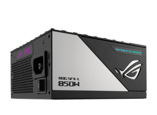 อุปกรณ์จ่ายไฟ Asus ROG LOKI 850P 850W 80 PLUS PLATINUM SFX-L GAMING ARGB ASUS-ROG-LOKI-850P สีดำ - SpeedCom