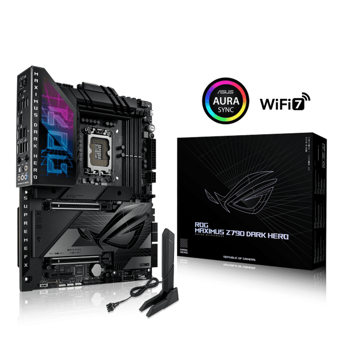 เมนบอร์ด Asus ROG MAXIMUS Z790 DARK HERO DDR5 LGA1700 ATX - SpeedCom