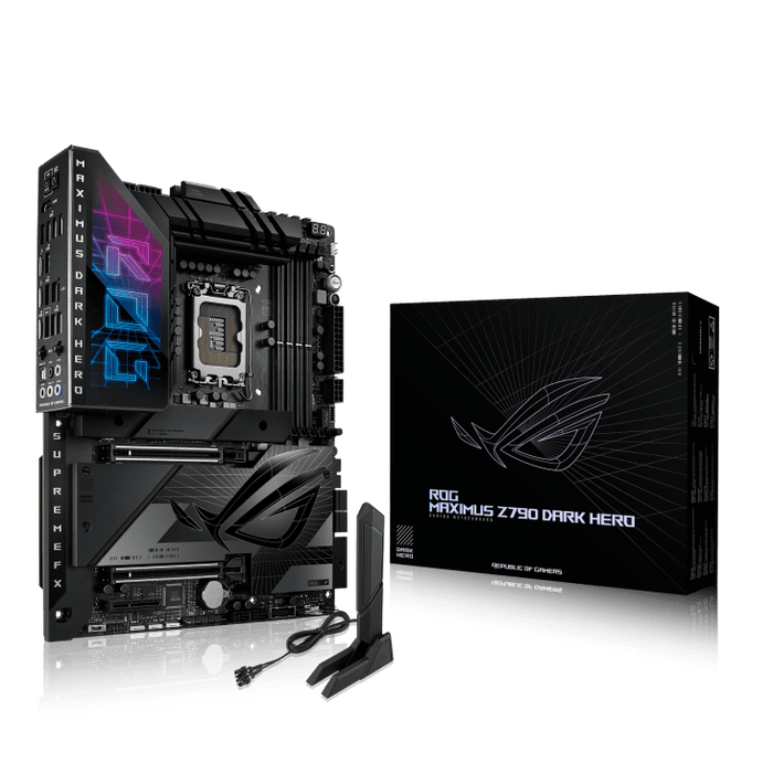 เมนบอร์ด Asus ROG MAXIMUS Z790 DARK HERO DDR5 LGA1700 ATX - SpeedCom