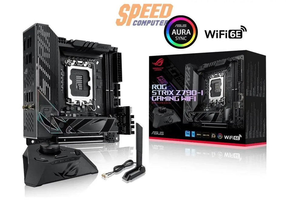 เมนบอร์ด Asus ROG STRIX Z790 - I GAMMING WIFI DDR5 LGA1700 Mini - ITX - SpeedCom