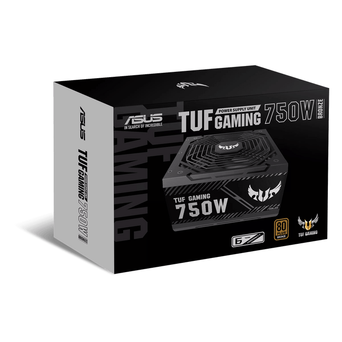 อุปกรณ์จ่ายไฟ Asus TUF GAMING 750B 750W 80 PLUS GOLD ATX ASUS-TUF-GAMING-750B สีดำ - SpeedCom