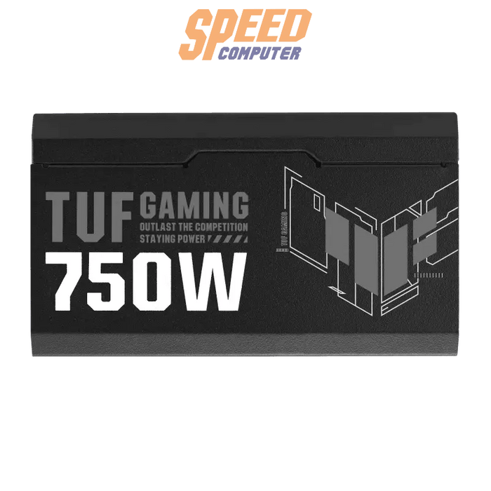 อุปกรณ์จ่ายไฟ Asus TUF GAMING 750G 750W 80 PLUS GOLD ATX ASUS - TUF - GAMING - 750G สีดำ - SpeedCom