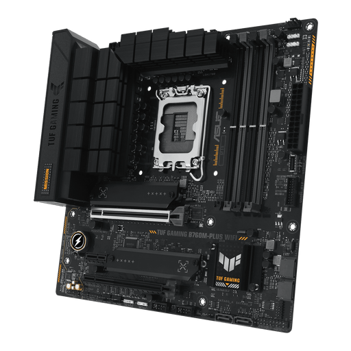 เมนบอร์ด Asus TUF GAMING B760M PLUS WIFI DDR5 LGA1700 Micro ATX - SpeedCom