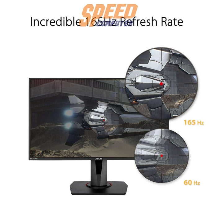 จอมอนิเตอร์ Asus VG279QR 27.0" IPS 165Hz สีดำ - SpeedCom