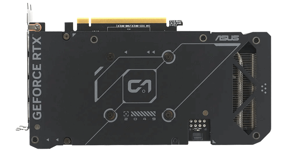 การ์ดจอ Asus VGA CARD DUAL Geforce RTX 4060 Ti EVO 8GB GDDR6 OC สีดำ - SpeedCom