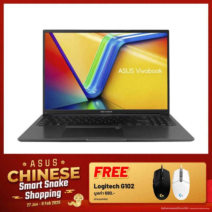 โน๊ตบุ๊ค Asus Vivobook 16 X1605VA MB999WA i9 Gen13 สีดำ (Indie Black) - SpeedCom