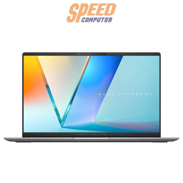 โน๊ตบุ๊ค Asus Vivobook S 15 OLED S5507QA - MA966WF Snapdragon สีเงิน - SpeedCom