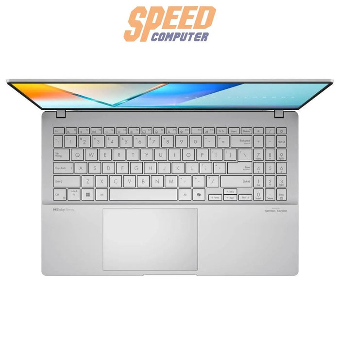 โน๊ตบุ๊ค Asus Vivobook S 15 OLED S5507QA - MA966WF Snapdragon สีเงิน - SpeedCom