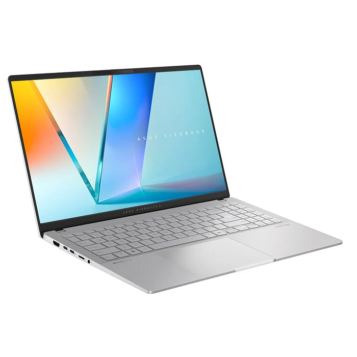 โน๊ตบุ๊ค Asus Vivobook S 15 OLED S5507QA-PU098WF Snapdragon X Plus สีเงิน