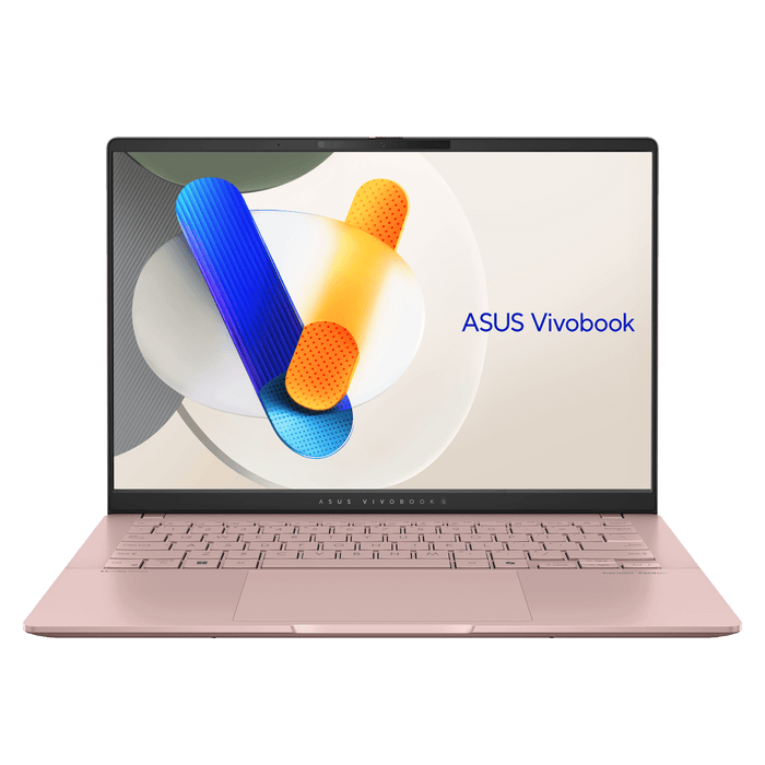 โน๊ตบุ๊ค Asus Vivobook S14 D5406KA - ROSE792WA Ryzen AI 7 สีชมพู่ (Rose Gold) - SpeedCom