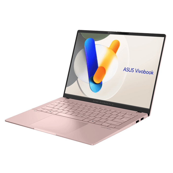 โน๊ตบุ๊ค Asus Vivobook S14 D5406KA - ROSE792WA Ryzen AI 7 สีชมพู่ (Rose Gold) - SpeedCom