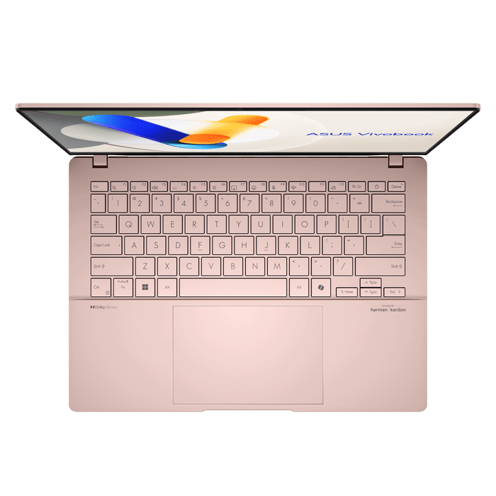 โน๊ตบุ๊ค Asus Vivobook S14 D5406KA - ROSE792WA Ryzen AI 7 สีชมพู่ (Rose Gold) - SpeedCom