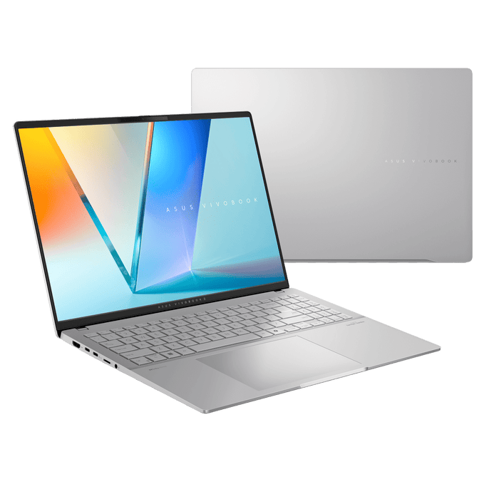 โน๊ตบุ๊ค Asus Vivobook S16 D5606KA - RI782WA Ryzen AI 7 สีเงิน (Cool Silver) - SpeedCom