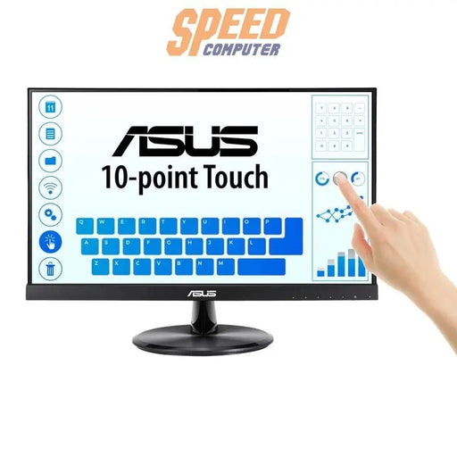 จอมอนิเตอร์ Asus VT229H 21.5" IPS 60Hz สีดำ - SpeedCom