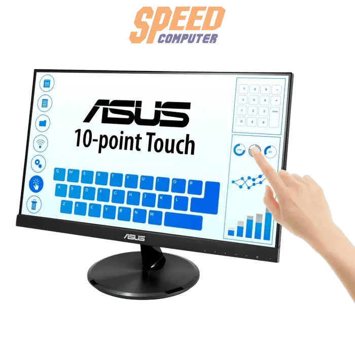 จอมอนิเตอร์ Asus VT229H 21.5" IPS 60Hz สีดำ - SpeedCom