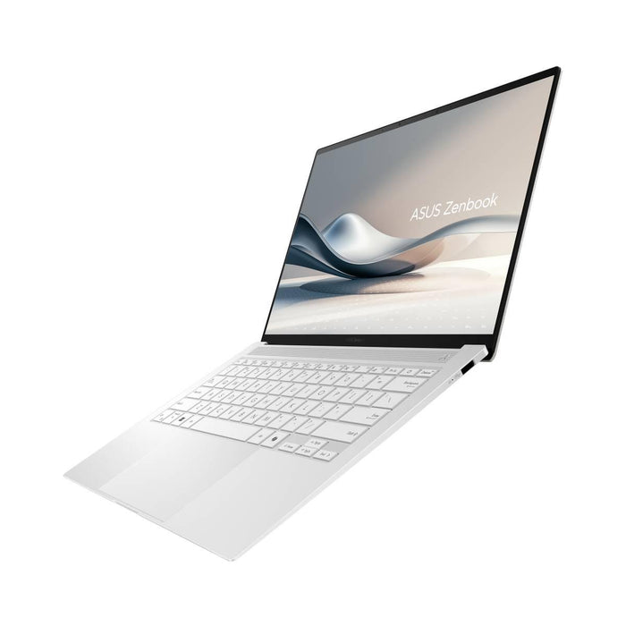 โน๊ตบุ๊ค Asus Zenbook S 14 OLED UX5406SA - PV777WA Ultra 7 สีขาว (Scandinavian White) - SpeedCom