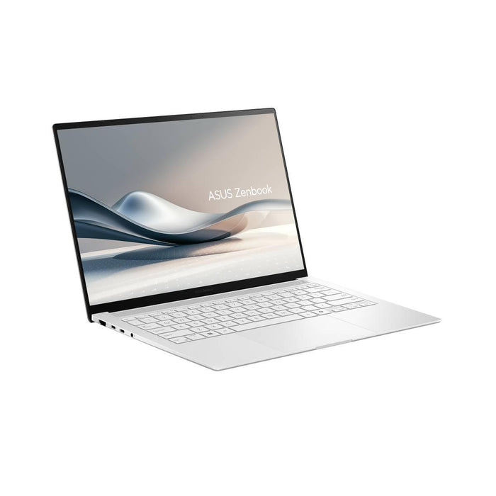 โน๊ตบุ๊ค Asus Zenbook S 14 OLED UX5406SA - PV777WA Ultra 7 สีขาว (Scandinavian White) - SpeedCom