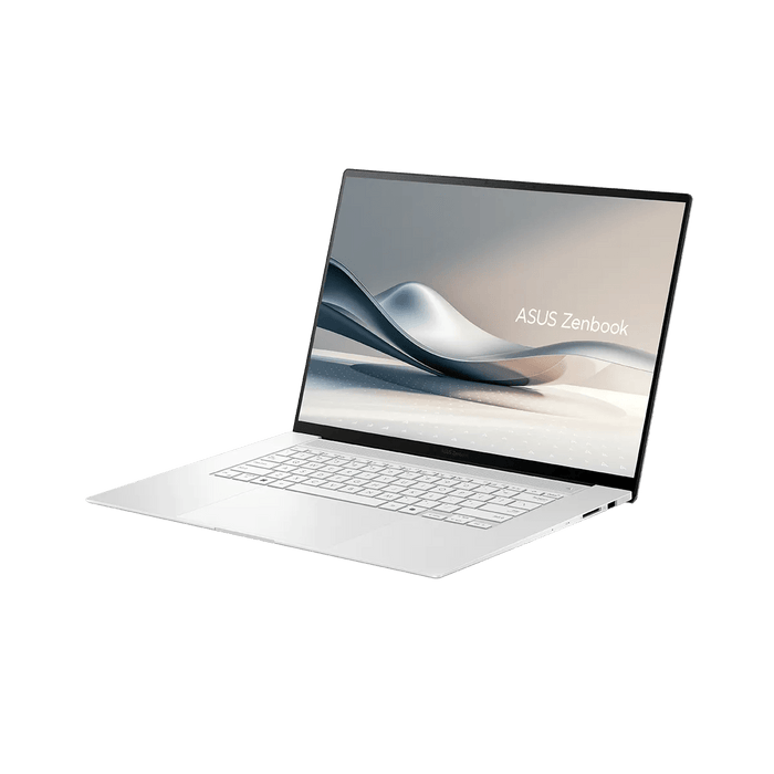 โน๊ตบุ๊ค Asus Zenbook S 16 OLED UM5606WA - RK917WF Ryzen 9 AI สีขาว (Scandinavian White) - SpeedCom