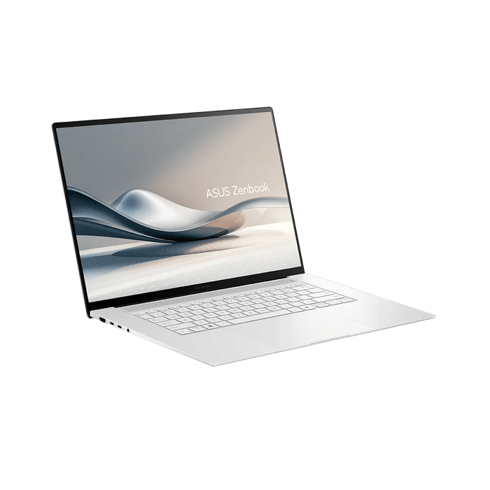 โน๊ตบุ๊ค Asus Zenbook S 16 OLED UM5606WA - RK917WF Ryzen 9 AI สีขาว (Scandinavian White) - SpeedCom