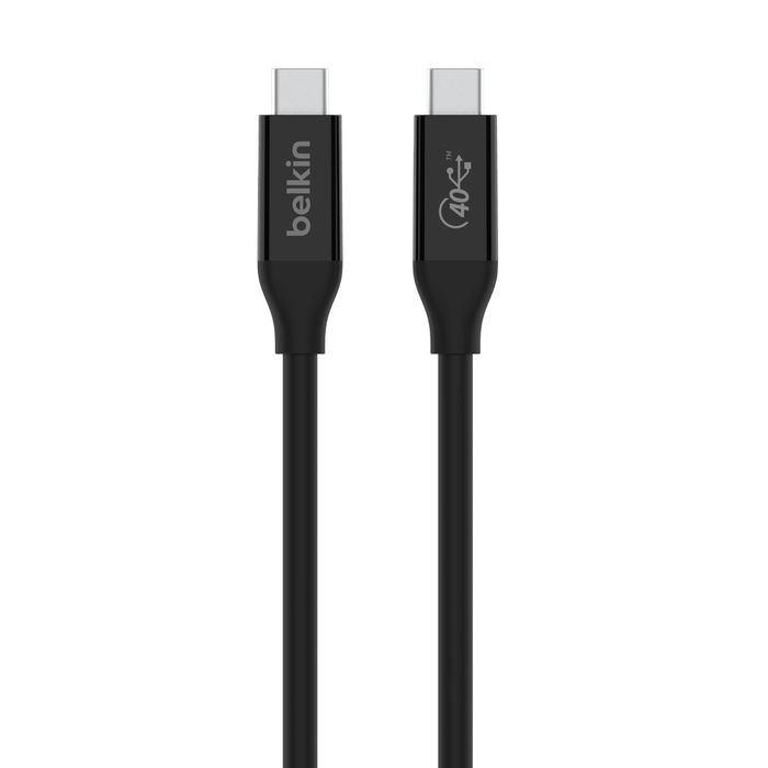 สายชาร์จ Belkin USB C 4.0 100W + 40Gbps (INZ001BT0.8MBK) - SpeedCom