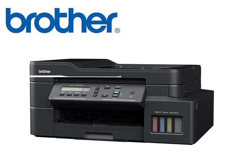 ปริ้นเตอร์อิงค์เจ็ท Brother DCP-T820DW สีดำ - SpeedCom