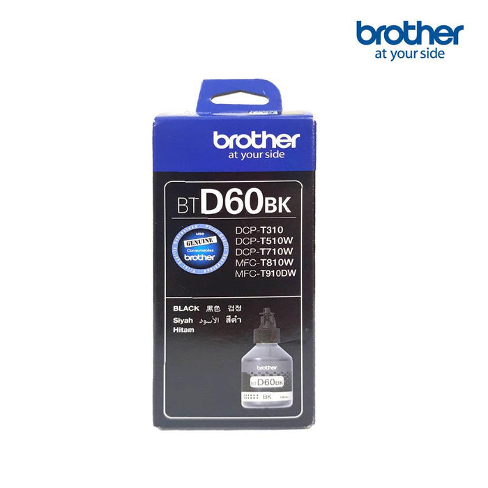 หมึกเครื่องปริ้นเตอร์ Brother Ink BT-D60BK สีดำ - SpeedCom