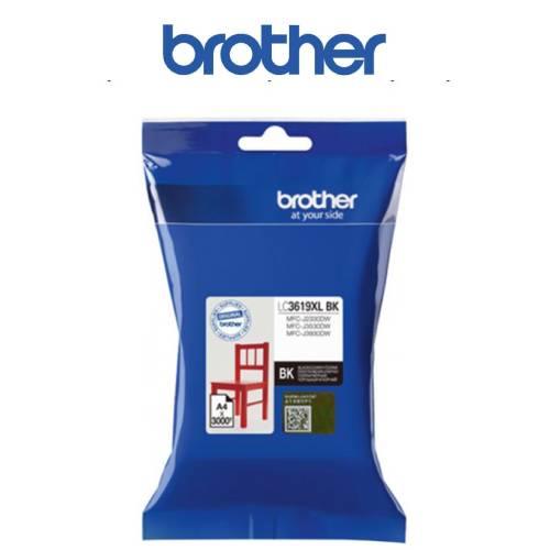 หมึกเครื่องปริ้นเตอร์ Brother LC-3619XLBK Cartridge สีดำ - SpeedCom