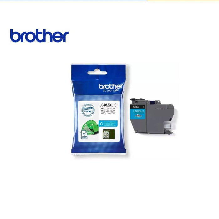 หมึกเครื่องปริ้นเตอร์ Brother LC-462XLC Cartridge สีฟ้า - SpeedCom