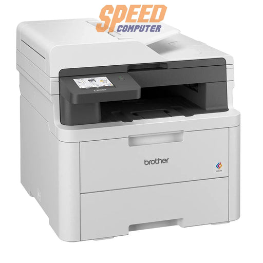 ปริ้นเตอร์เลเซอร์คัลเลอร์ Brother Printer DCP - L3560CDW สีขาว - SpeedCom