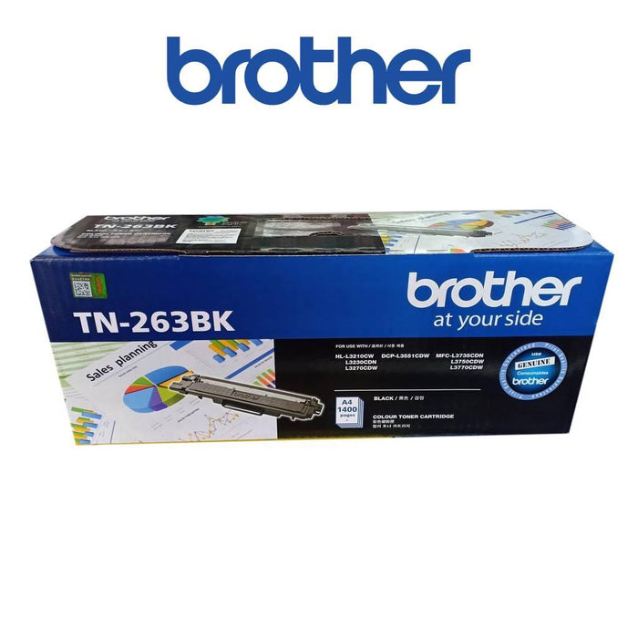 หมึกพิมพ์เลเซอร์ Brother Toner TN-263BK สีดำ - SpeedCom