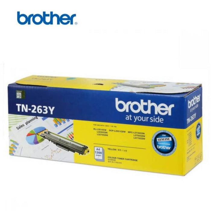 หมึกพิมพ์เลเซอร์ Brother Toner TN-263Y สีเหลือง - SpeedCom