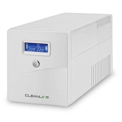 เครื่องสำรองไฟฟ้า Cleanline D 1150J 630วัตต์ สีขาว - SpeedCom