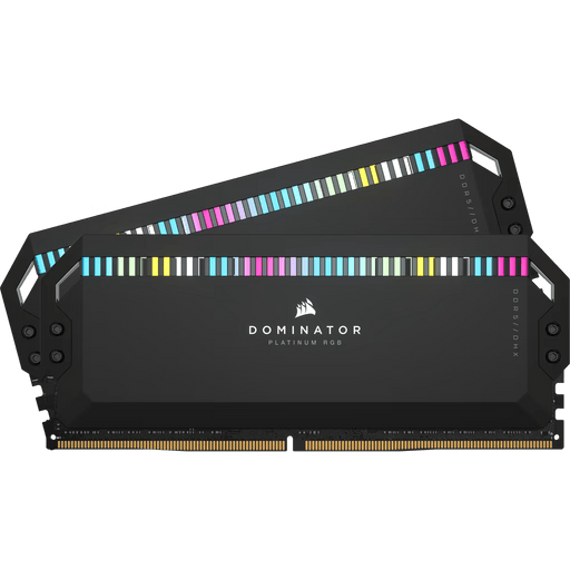 หน่วยความจำ แรม พีซี CORSAIR DOMINATOR PLATINUM RGB 64GB (32GBX2) DDR5 5600MHz - SpeedCom