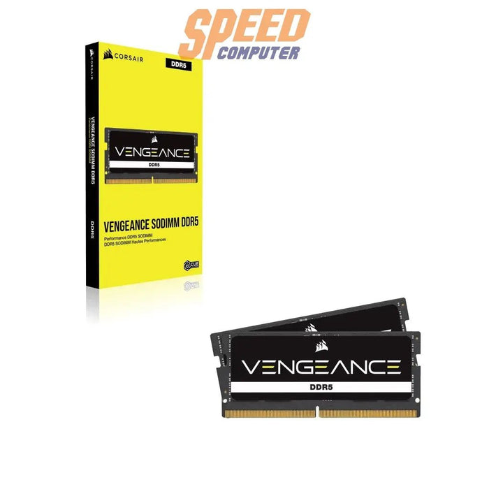 หน่วยความจำ แรม โน๊ตบุ๊ค CORSAIR VENGEANCE 16GB DDR5 BUS 4800 CMSX16GX5M1A4800C40 - SpeedCom