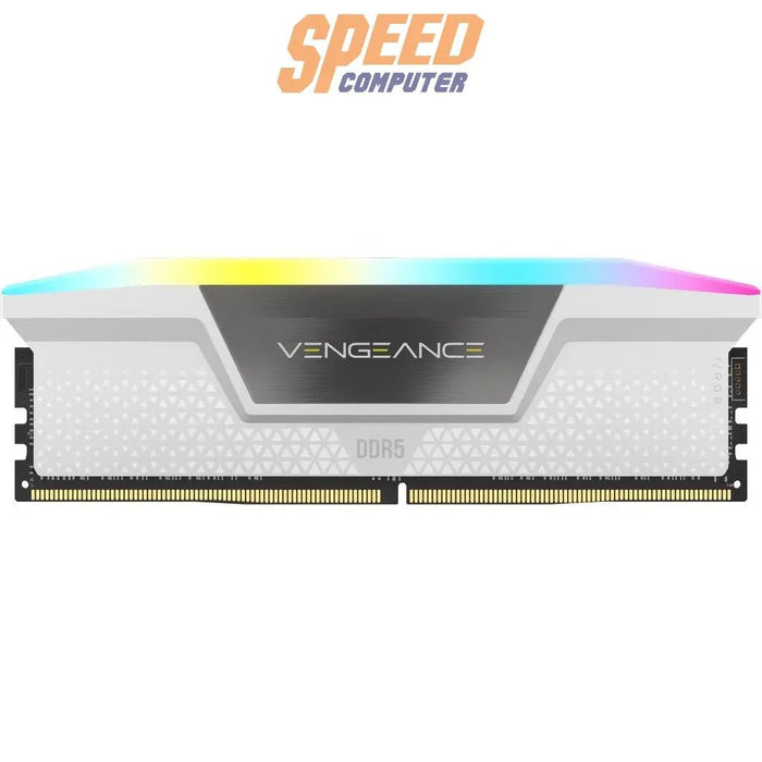 หน่วยความจำ แรม พีซี CORSAIR VENGEANCE RGB 32GB (16GBX2) DDR5 5600MHz - SpeedCom