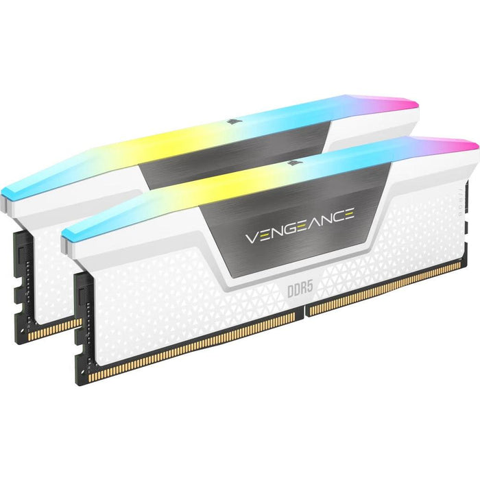 หน่วยความจำ แรม พีซี CORSAIR VENGEANCE RGB 32GB (16GBX2) DDR5 5600MHz - SpeedCom