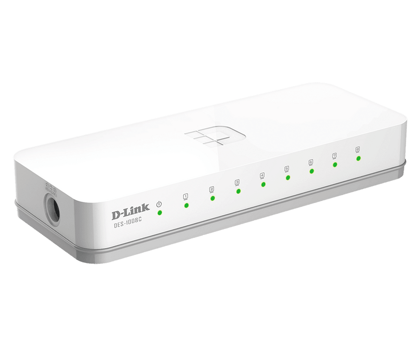 สวิตช์ฮับ D-Link DES-1008C - SpeedCom