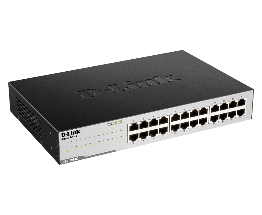 สวิตช์ฮับ D-Link DGS-1024C - SpeedCom