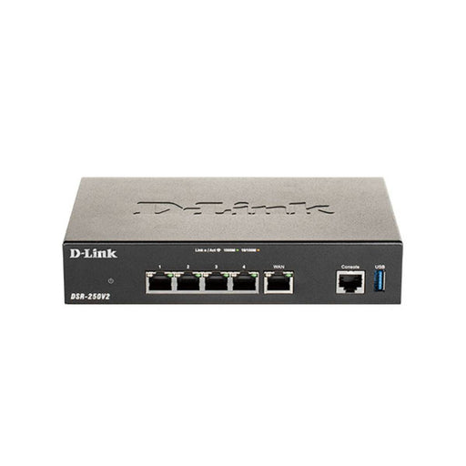 สวิตช์ฮับ D - Link dsr 250v2 5 - Gigabit Port VPN Router - SpeedCom